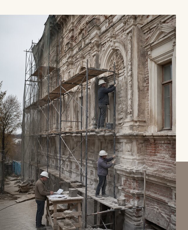 Реставрация объектов культурного наследия под ключ в Сарове