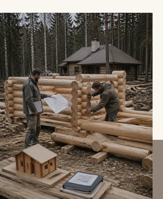 Проектирование и строительство домов из бревна в Сарове